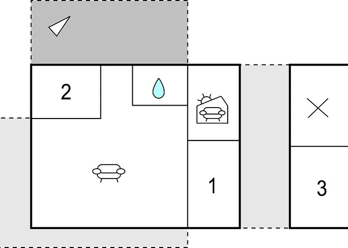 Three-bedroom In Holiday home